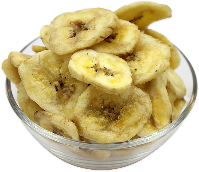 buy organic dried banana chips in bulk