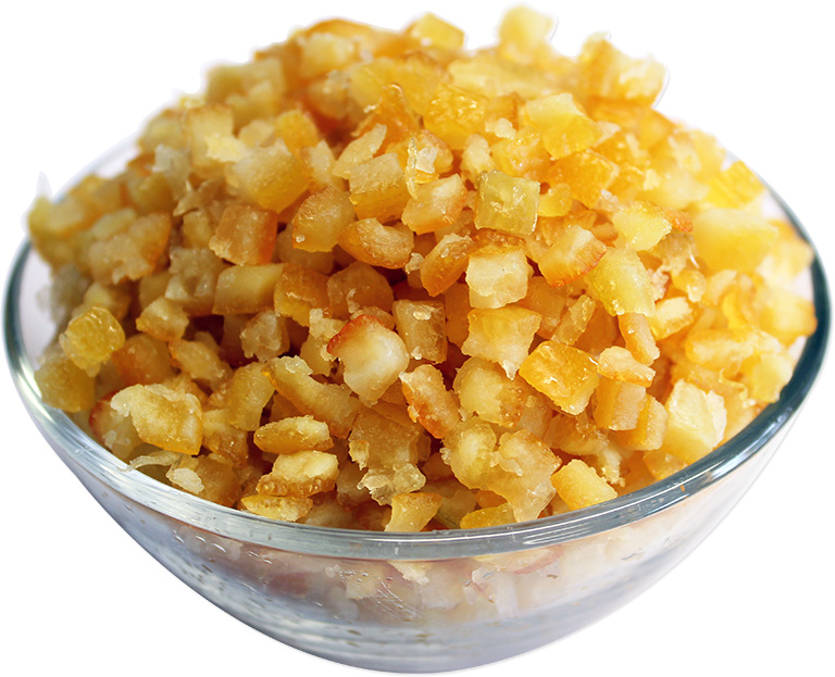 Buy Candied Orange Peel Diced Online Nuts in Bulk