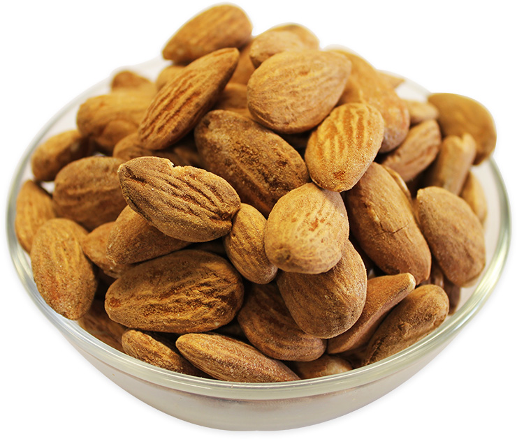Buy Organic Dry Roasted Almonds Online Nuts in Bulk