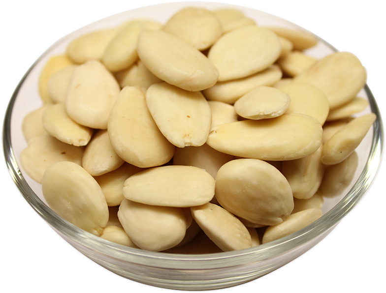buy organic whole almonds blanched in bulk