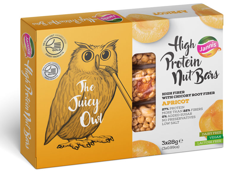 Buy High Protein Nut Bars - Apricot Online